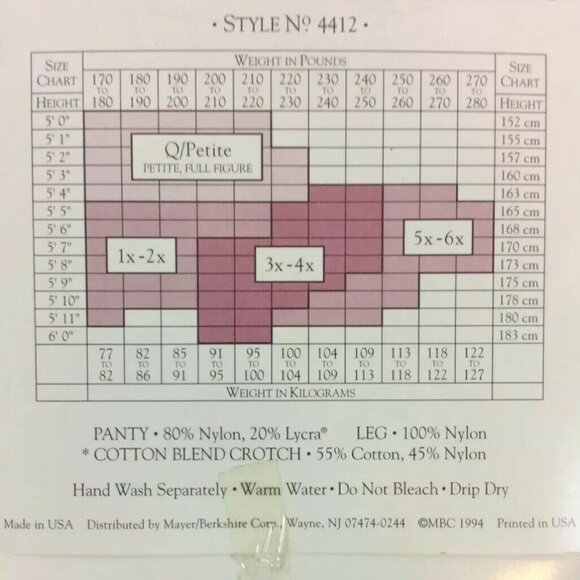 Berkshire Shimmers Pantyhose Queen 1X-2X Silver Control Top Sandalfoot 4412 - Picture 6 of 6